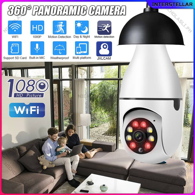 CCTV bulb Camera wifi connect outdoor/indoor 03020062817 0