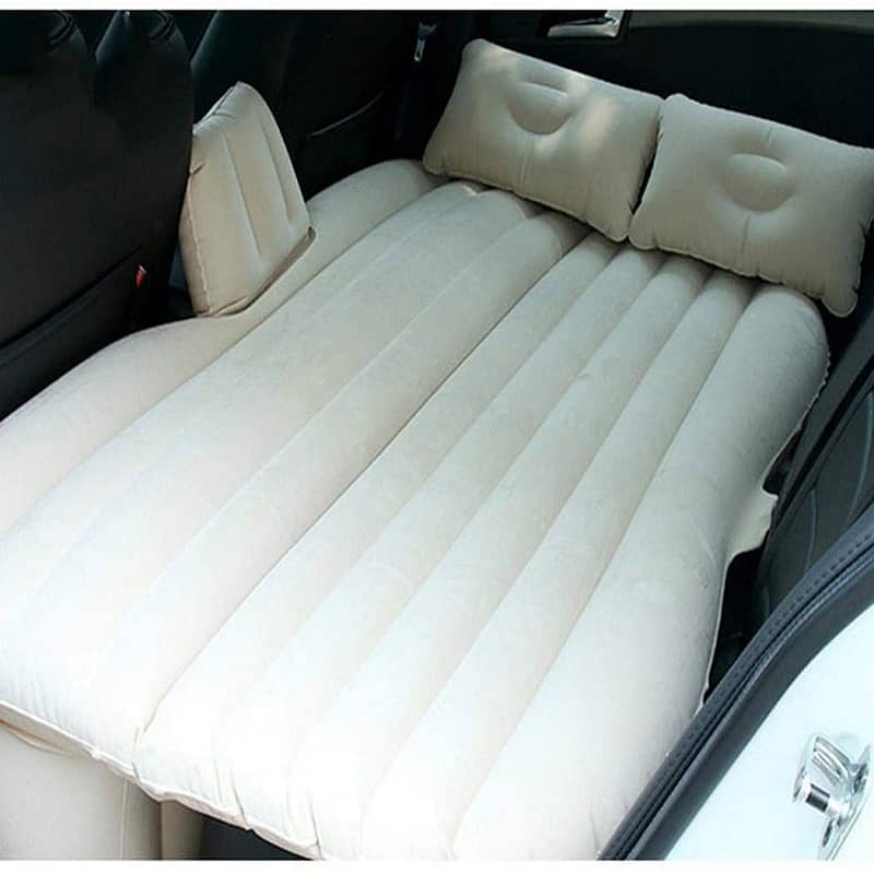 Car Inflatable Mattress with Pump, Portable SUV Air Bed 03020062817 4