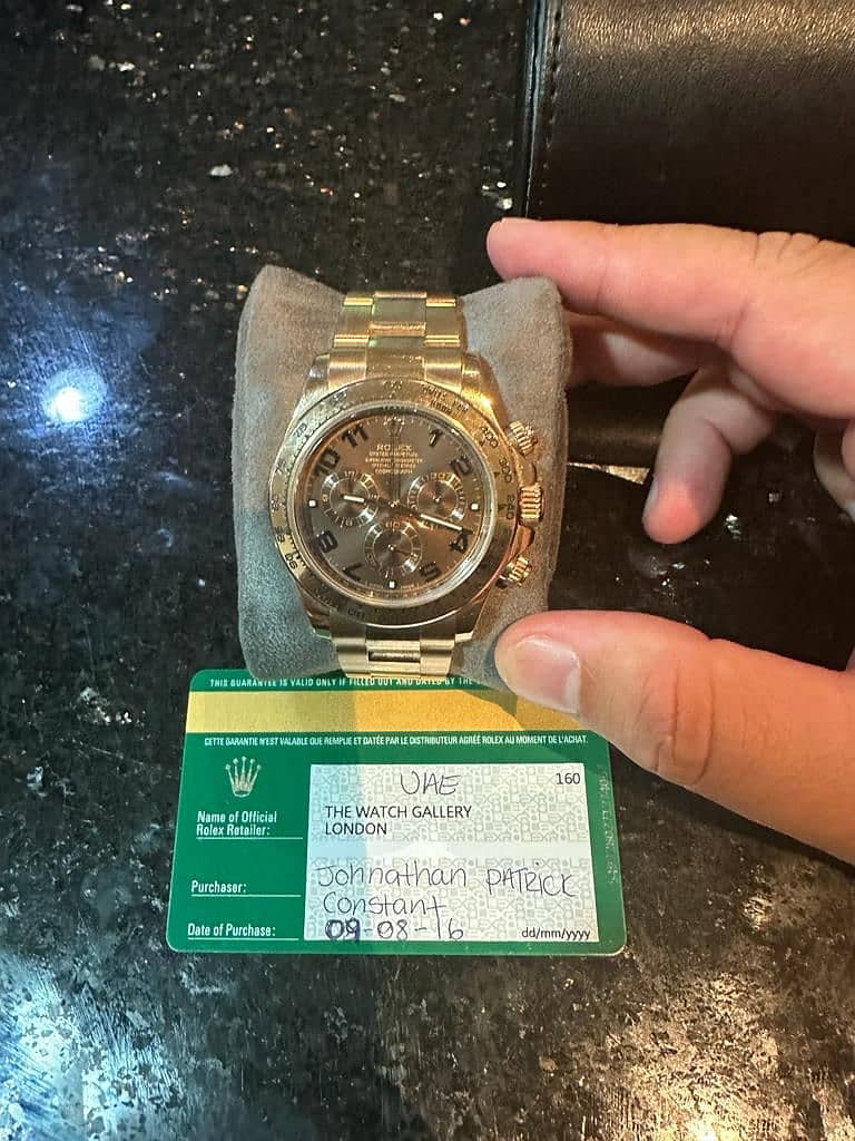 AUTHORIZED BUYER ROLEX OMEGA CARTIER CHOPARD PIAGET RM IWC ZENITH VC 10