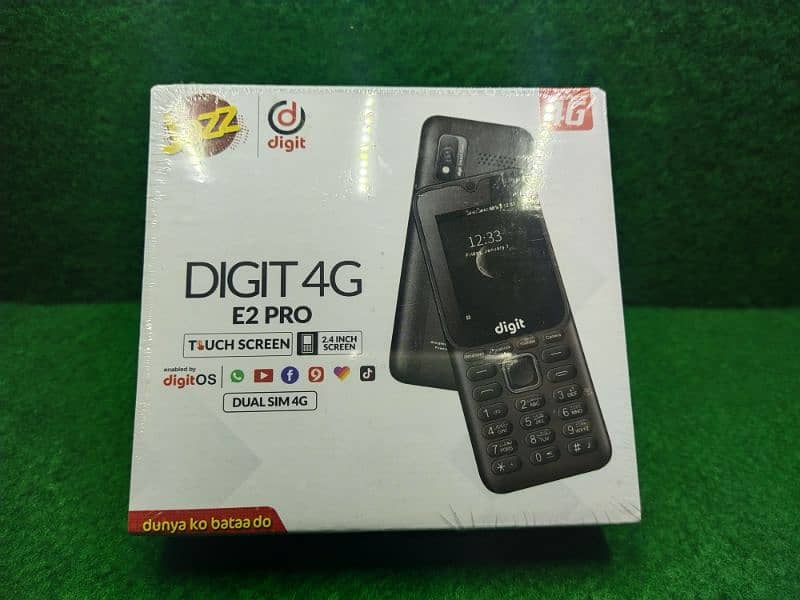 Jazz Digit 4G E2 Pro Box Packed Touch & Type 4G Hotspot Mobile 2