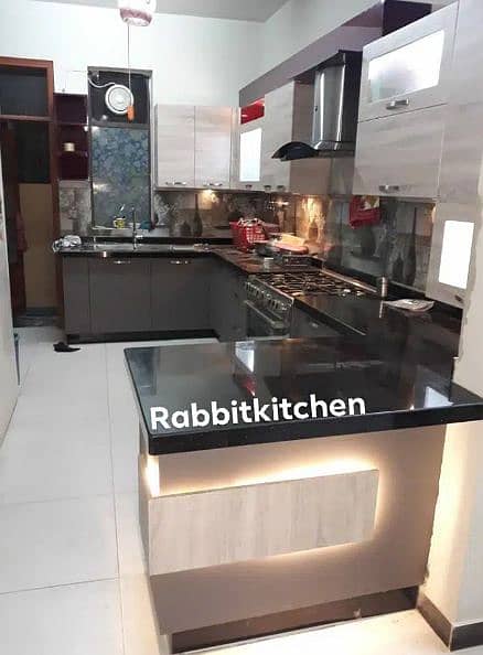 u shape kitchen cabenet your own desire mak comfirt amount 8