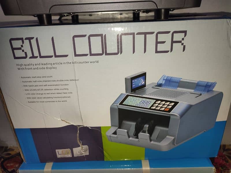 Cash Counting Machine, note currency Mix counting, Fake Detection SM 2