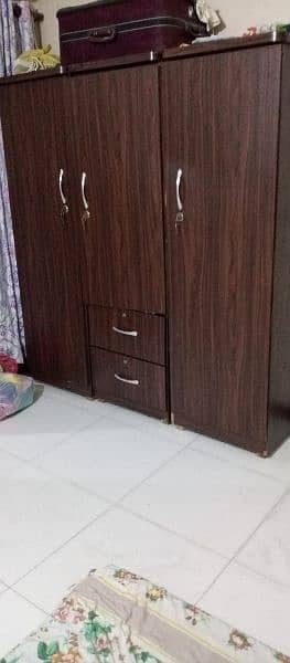 cupboard 03012211897 wardrobe cupboard Almari 3 door 6