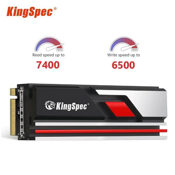 Kingspec NVME m. 2 1TB SSD for PS5 and Desktop 0