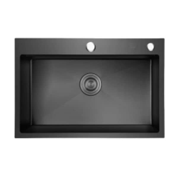 SS stainless steel Sink Bowl (18x 24) Black colour 2