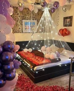 Decor, Balloon Decor, Light Decor, dj sound, Jumping Castle