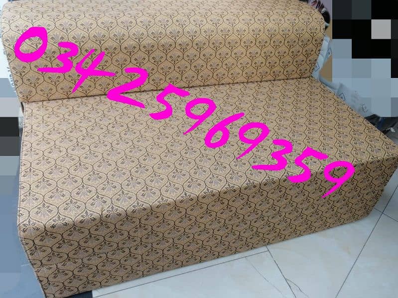 sofa cum bed folding mattress diamond foam color furniture shop hostel 8