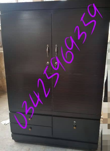 wardrobe almari 6ft hanger cupboard color furniture hostel chair bed 0