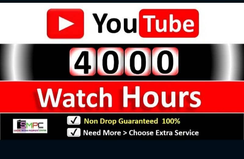 Youtube Channel Monetize 1k Subscribers and 4k Hours Watch time 0