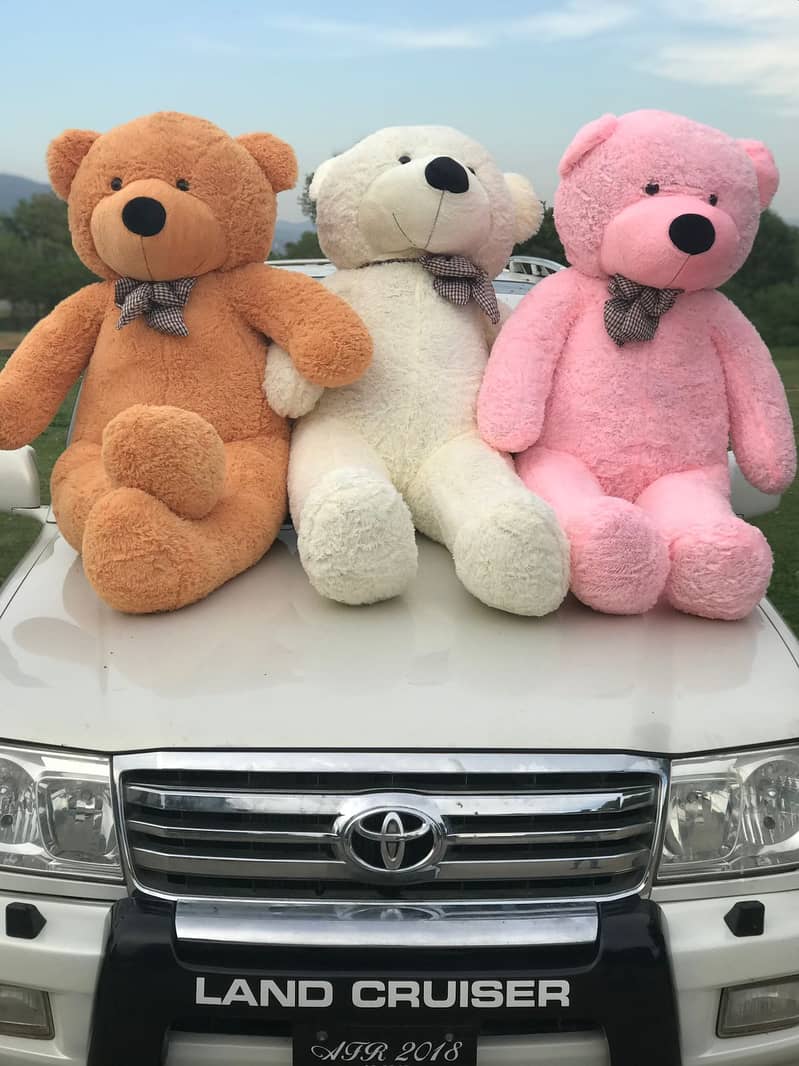 Fluffy Soft Teddy Bears3,5,6 Feet available 1