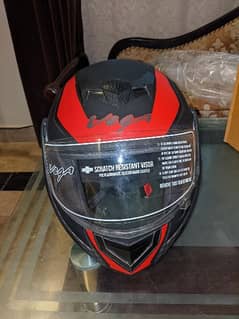VEGA Helmet Crux DX CHECKER (DULL BLACK RED).
