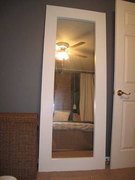 Full length mirrors available 3