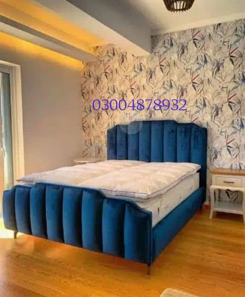 Poshish bed / bed / bed set / Furniture / bed dressing side table 5