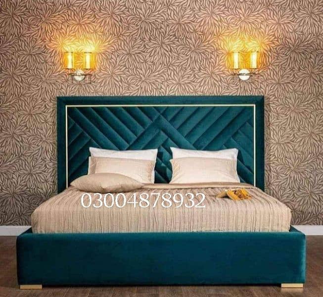 Poshish bed / bed / bed set / Furniture / bed dressing side table 7
