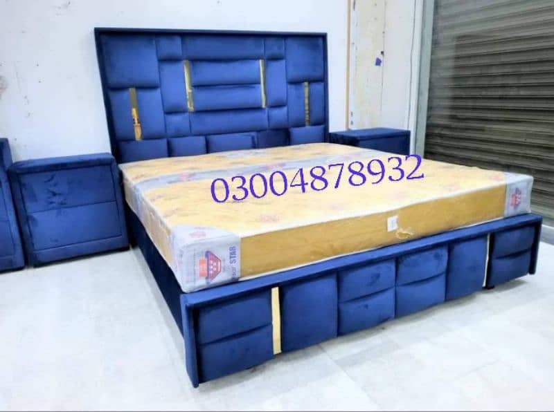 Poshish bed / bed / bed set / Furniture / bed dressing side table 9