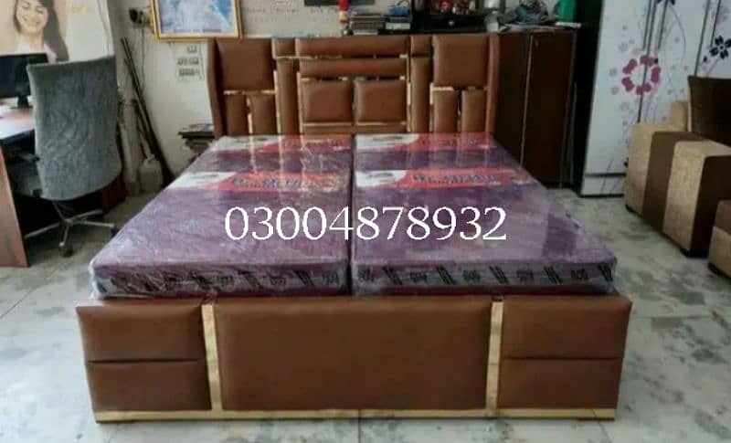 Poshish bed / bed / bed set / Furniture / bed dressing side table 10