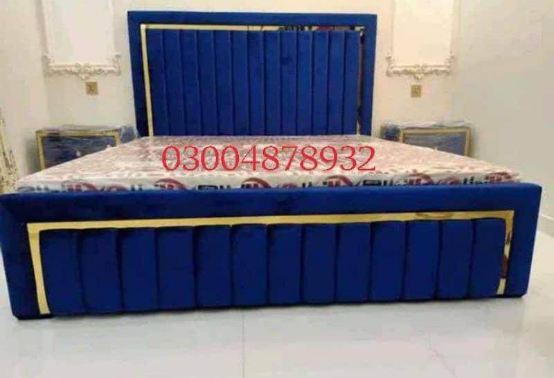Poshish bed / bed / bed set / Furniture / bed dressing side table 18