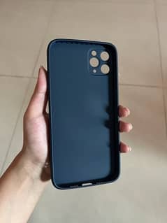 11 pro max, mobile cover , navy blue