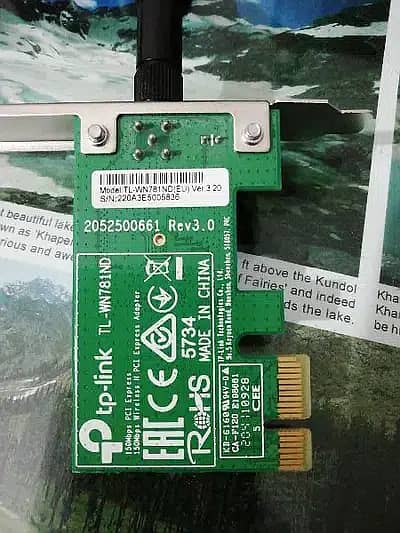 Tp link 150 Mbps Express PCI WiFi Card 1