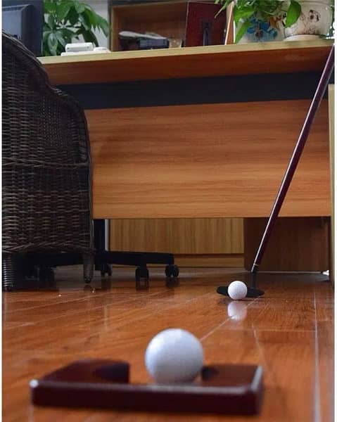 Brand New Portable Mini Golf Putter Set 2