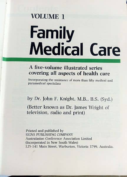 Medical Family Books for nursing and pregnant woman 7