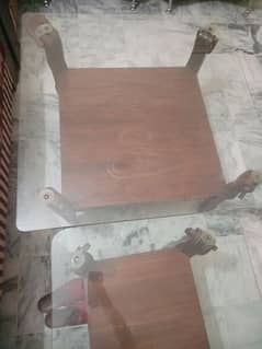 2 small and 1 Large Center Tables for sale