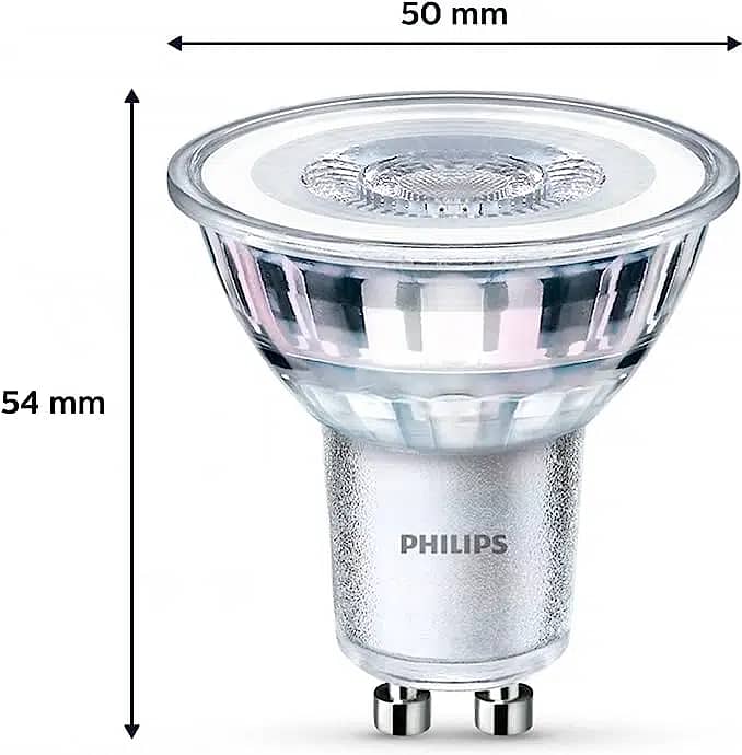 Philips LEDclassic Light Bulb, Replaces 50 W Pack of 6 ag99 c49 2