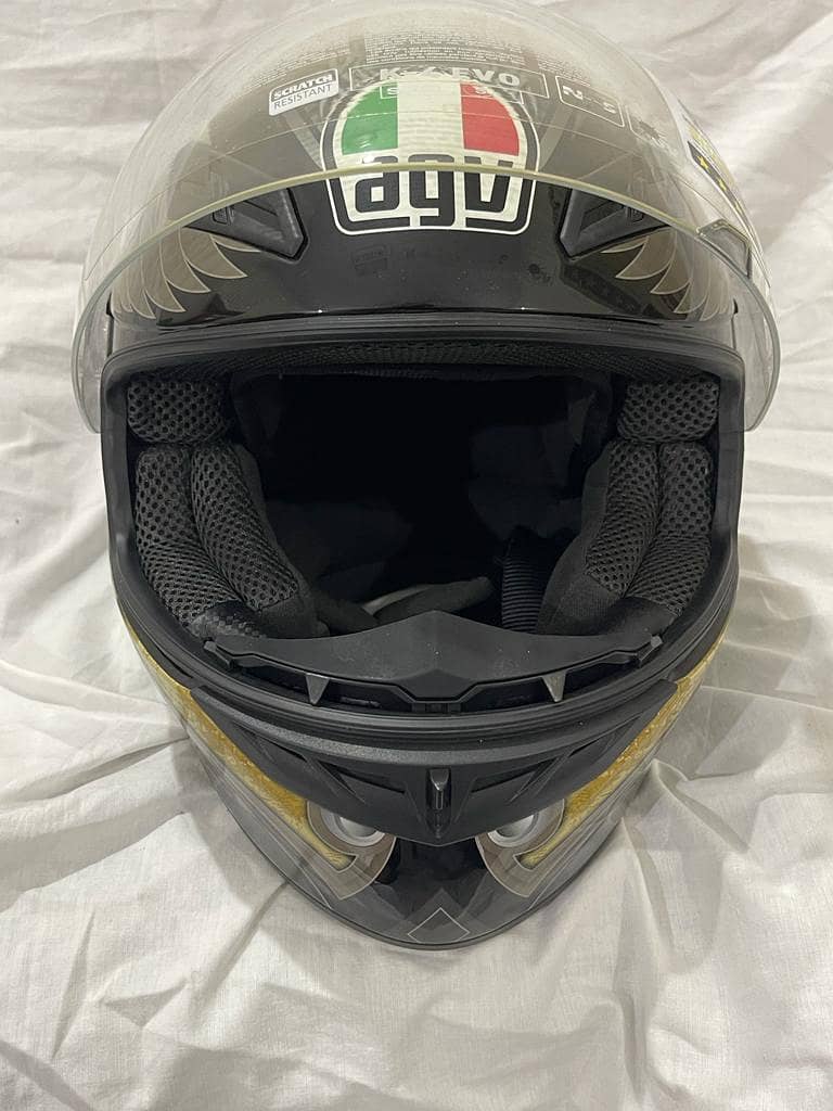 AGV K4 S EVO Solid Helmet  (Size SMALL) 3