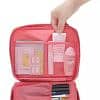 Travel Cosmetic Makeup Toiletry Bag Nylon & Polyester Portable Foldabl 3