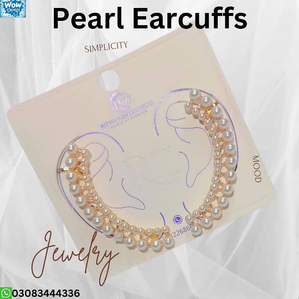 Pearl Earcuffs 0
