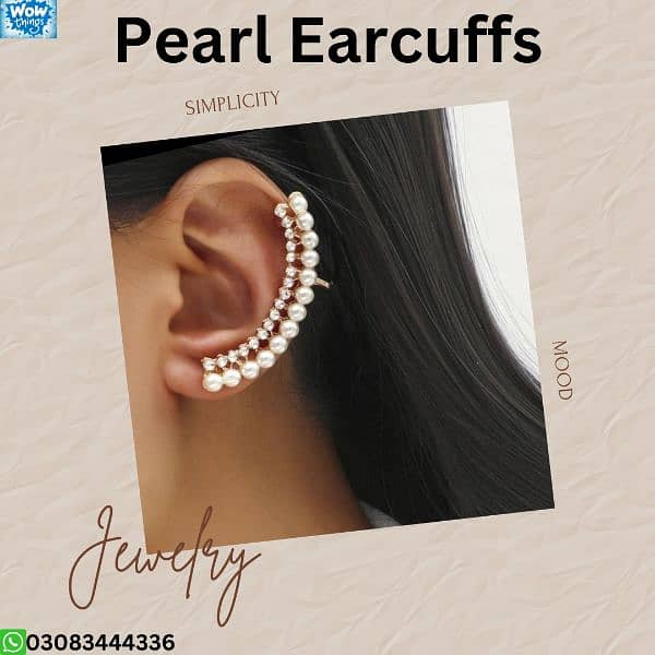 Pearl Earcuffs 1