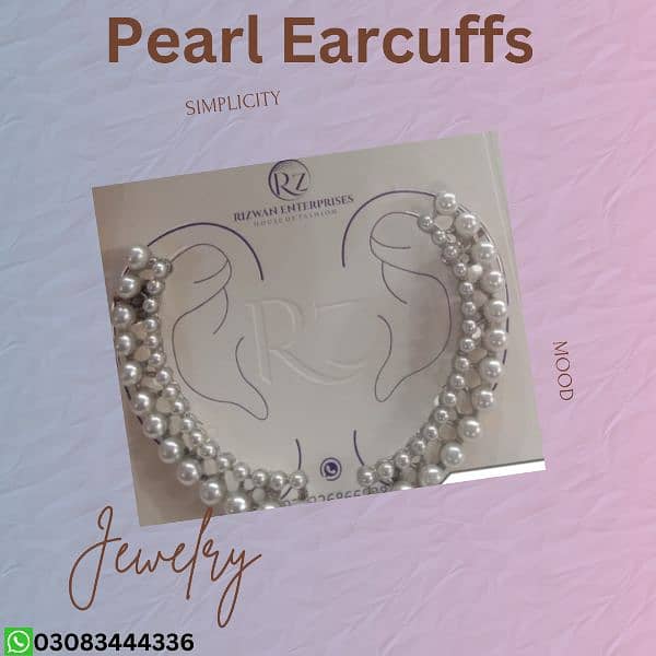 Pearl Earcuffs 4