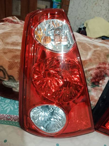 Subaru Pleo Headlights & Tail Lights (Qabli) 3