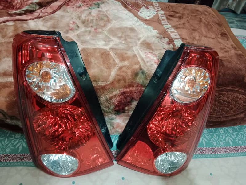 Subaru Pleo Headlights & Tail Lights (Qabli) 5