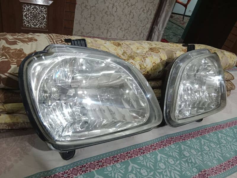 Subaru Pleo Headlights & Tail Lights (Qabli) 13