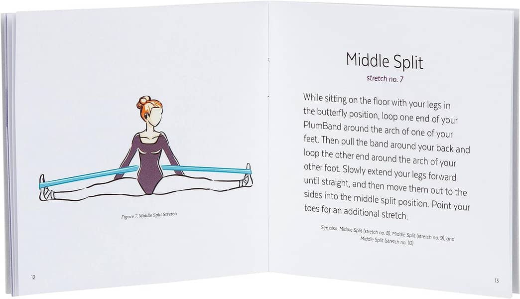 The PlumBand Stretch Band for Exercise, Dance and Ballet 3