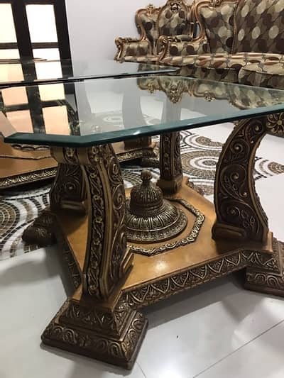 3 set table made of shisham wood