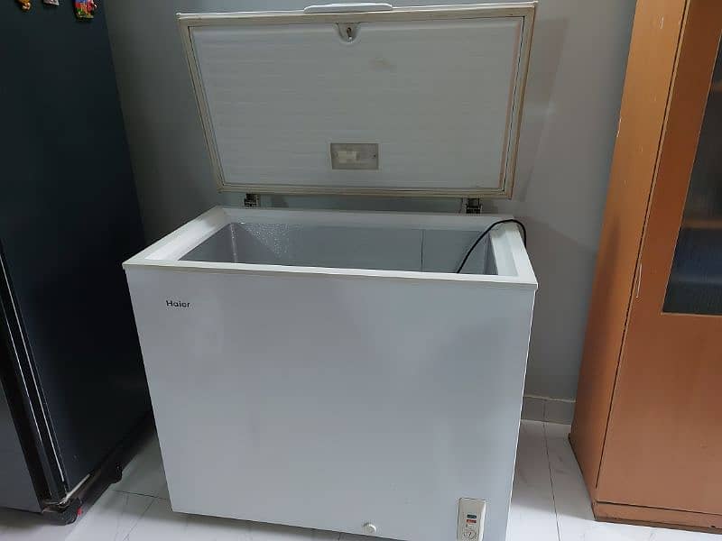 Haier deep freezer condition 10 on 10 9