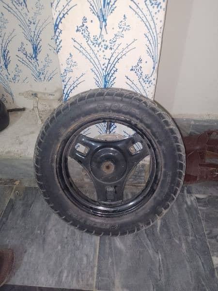 front and back tyres for mini chopper and scooty 7