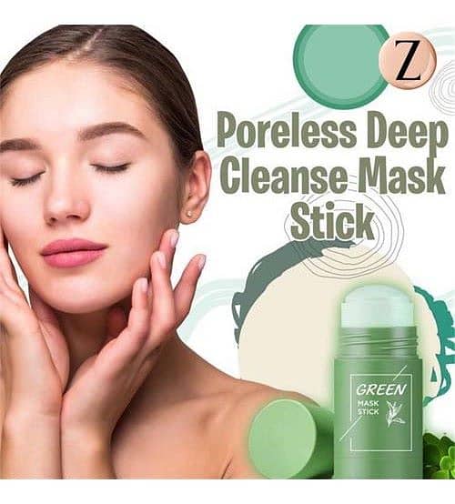 Poreless Deep cleanse Green Mask Stick Blackheads Remover 0