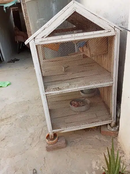 beautiful wooden cage A1 condition — photo 3