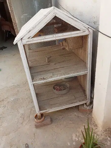 beautiful wooden cage A1 condition — photo 5