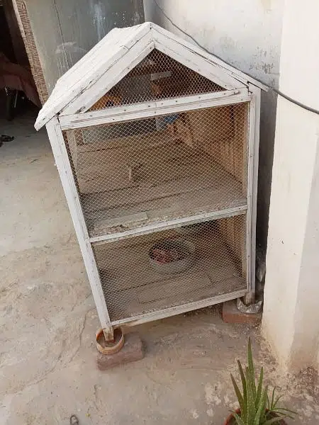 beautiful wooden cage A1 condition — photo 8