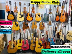 Guitars | Violins | Ukuleles |  Cajon  Musical Instruments