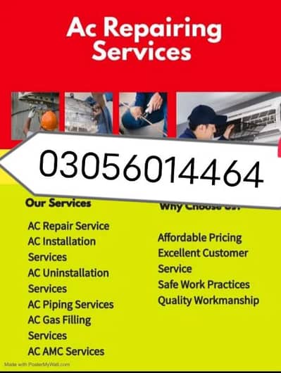 service repairing fitting gas refilling kit repire