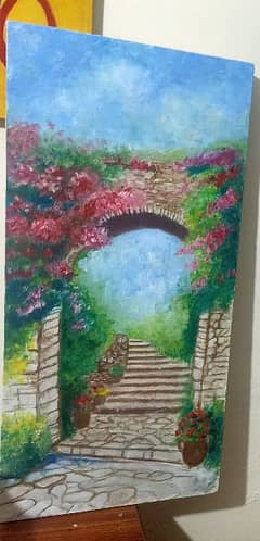 beautiful Landscape on canvas oil painting