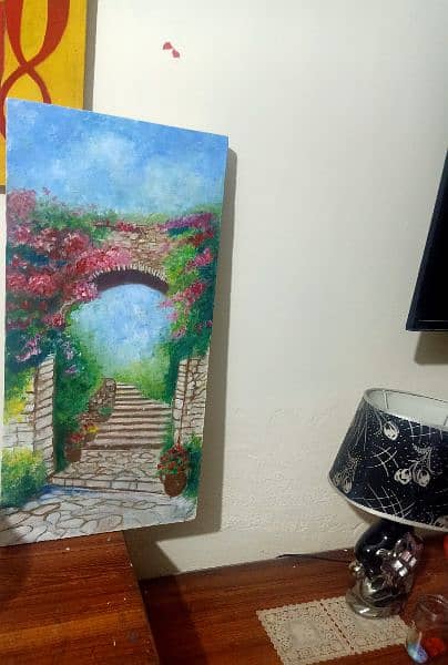 beautiful Landscape on canvas oil painting 3