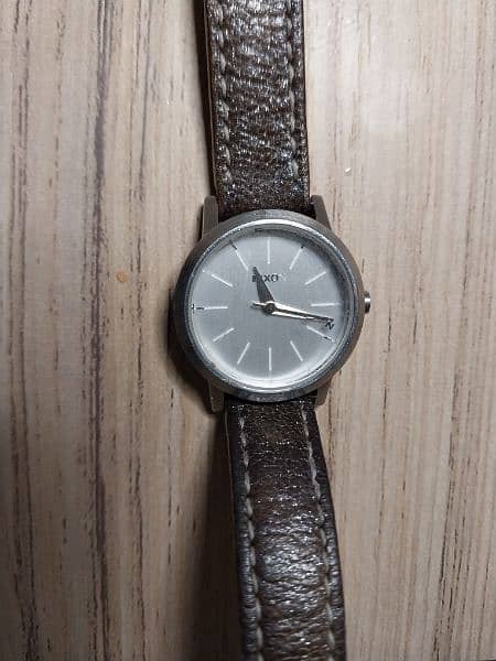 Ladies Watch famous Swiss brand with leather Strap 0