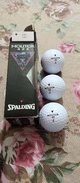 Golf Balls with other golf accessories. 0