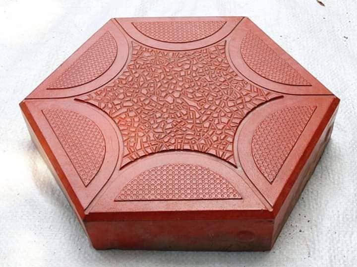 Royal outdoor Hexagonal concrete paver block 0